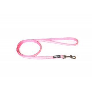 JULIUS-K9 IDC Tubular webbing, lesă cu fire flourescente cu mâner câini, nylon, bandă