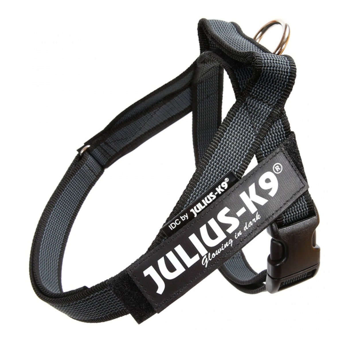 JULIUS-K9 IDC Color & Gray, ham bandă câini, XS, 4-7kg, negru - 1 | YEO