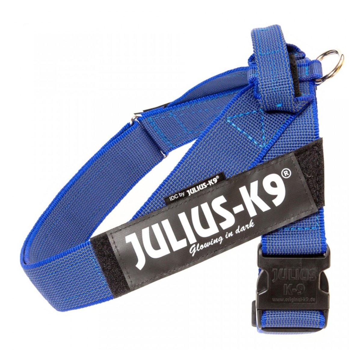 JULIUS-K9 IDC Color & Gray, ham bandă câini, XL, 28-40kg, albastru - 1 | YEO