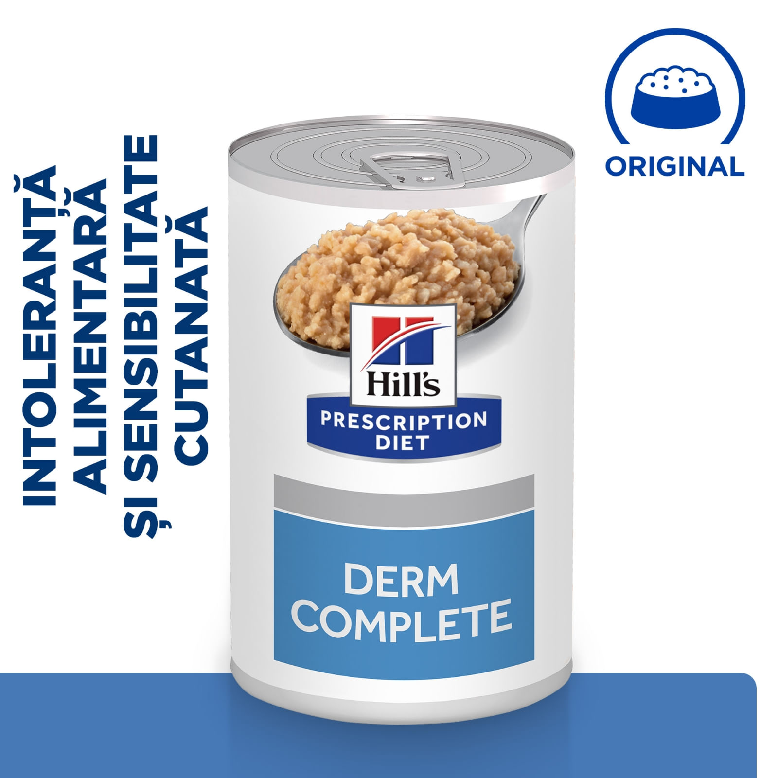 HILL\'S Prescription Diet Derm Complete, XS-XL, Ou, dietă veterinară, conservă hrană umedă câini, piele & blană, (pate) HILL\'S Prescription Diet Derm Complete, dietă veterinară câini, conservă hrană umedă, piele & blana, (în sos), bax, 370g x 6buc - 1 | YEO