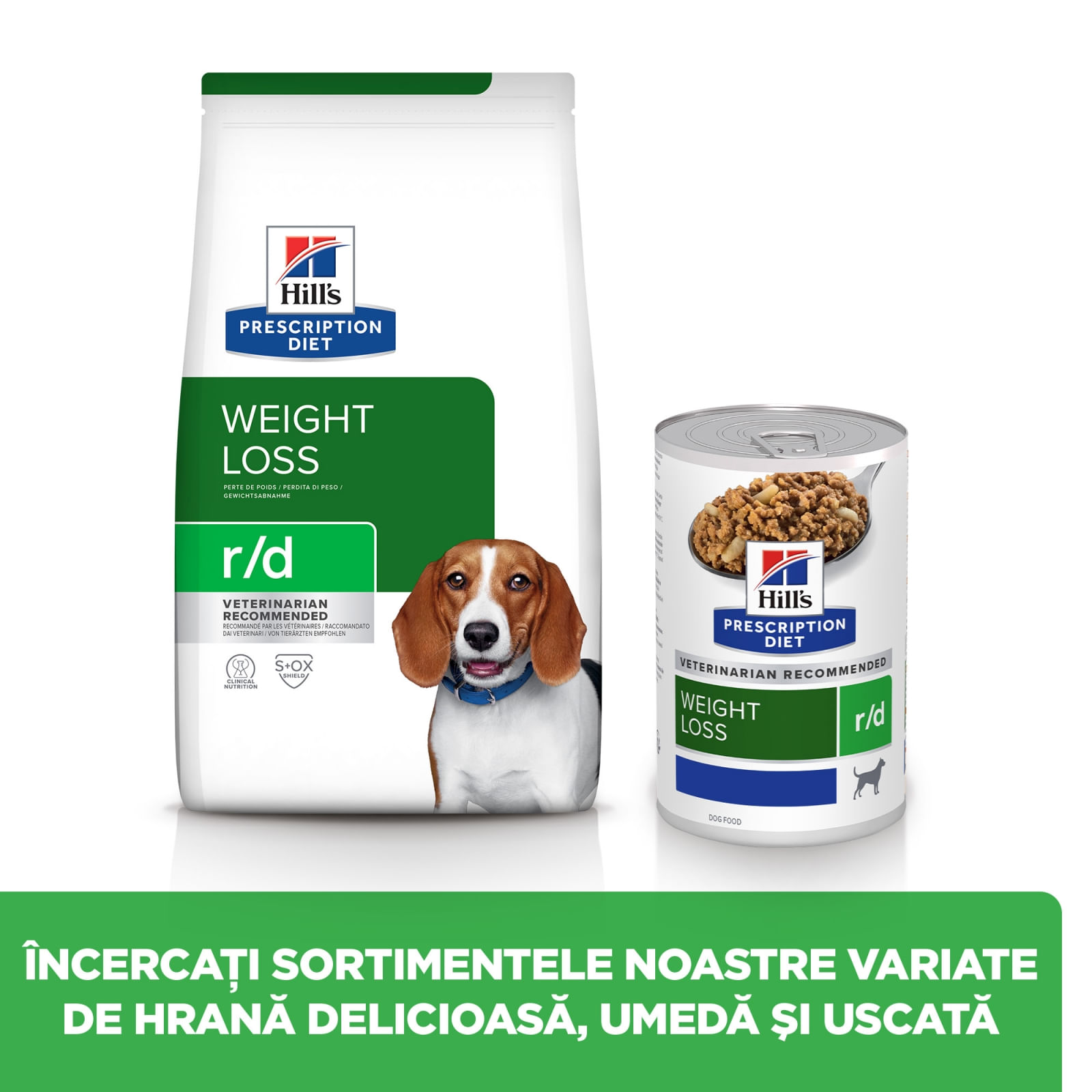 HILL\'S Prescription Diet r/d Weight Loss, Pui, dietă veterinară câini, hrană uscată, scădere în greutate HILL\'S Prescription Diet r/d Weight Loss, Pui, dietă veterinară câini, hrană uscată, metabolism (obezitate si diabet), 10kg - 3 | YEO