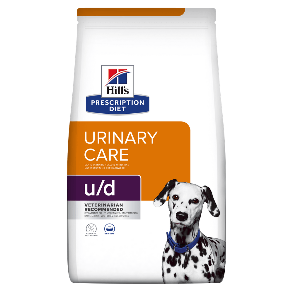 HILL\'S Prescription Diet u/d Urinary Care, dietă veterinară câini, hrană uscată, afecțiuni urinare HILL\'S Prescription Diet u/d Urinary Care, dietă veterinară câini, hrană uscată, sistem urinar, 10kg