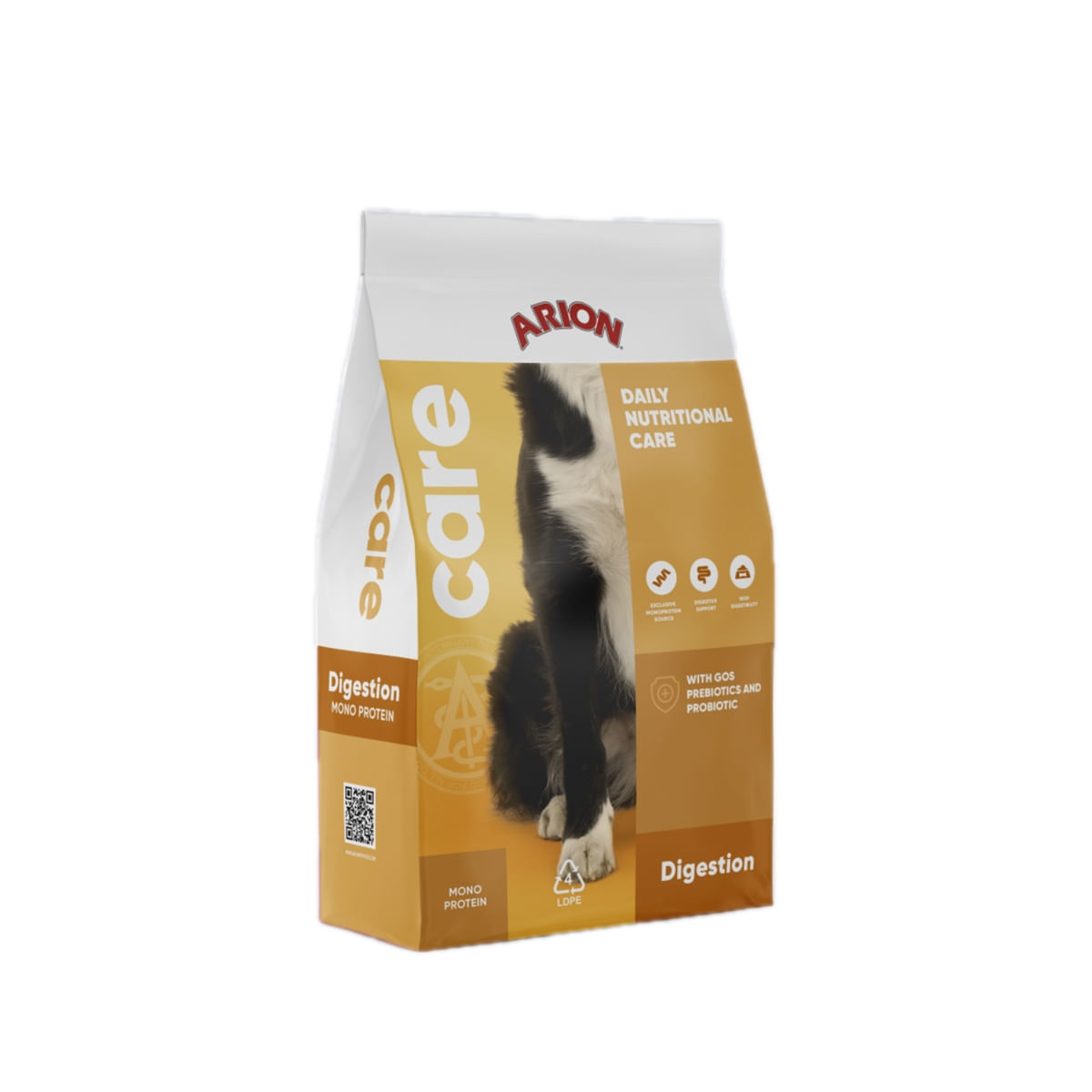 ARION Care Digestive, Rață, hrană uscată câini, sensibilități digestive, 12kg