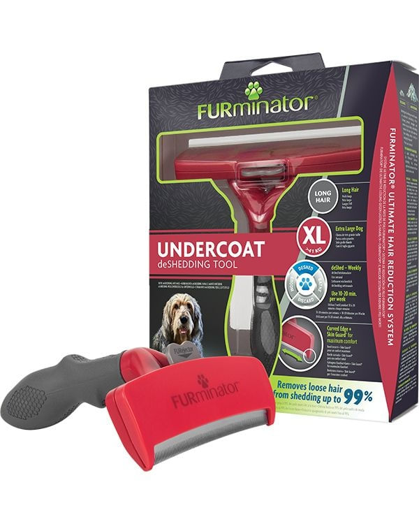 FURMINATOR, perie câini, păr scurt, anti-năpârlire, metal FURMINATOR, XL, perie câini, păr scurt, anti-năpârlire, metal