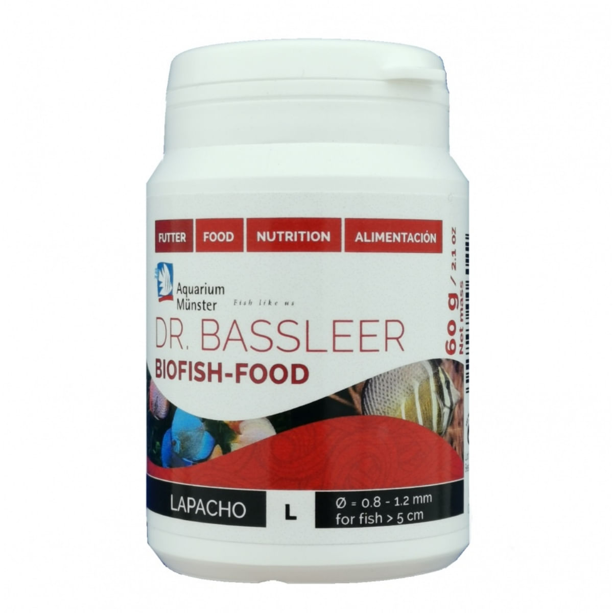 AQUARIUM MUNSTER Biofish Food LAPACHO L, 60g