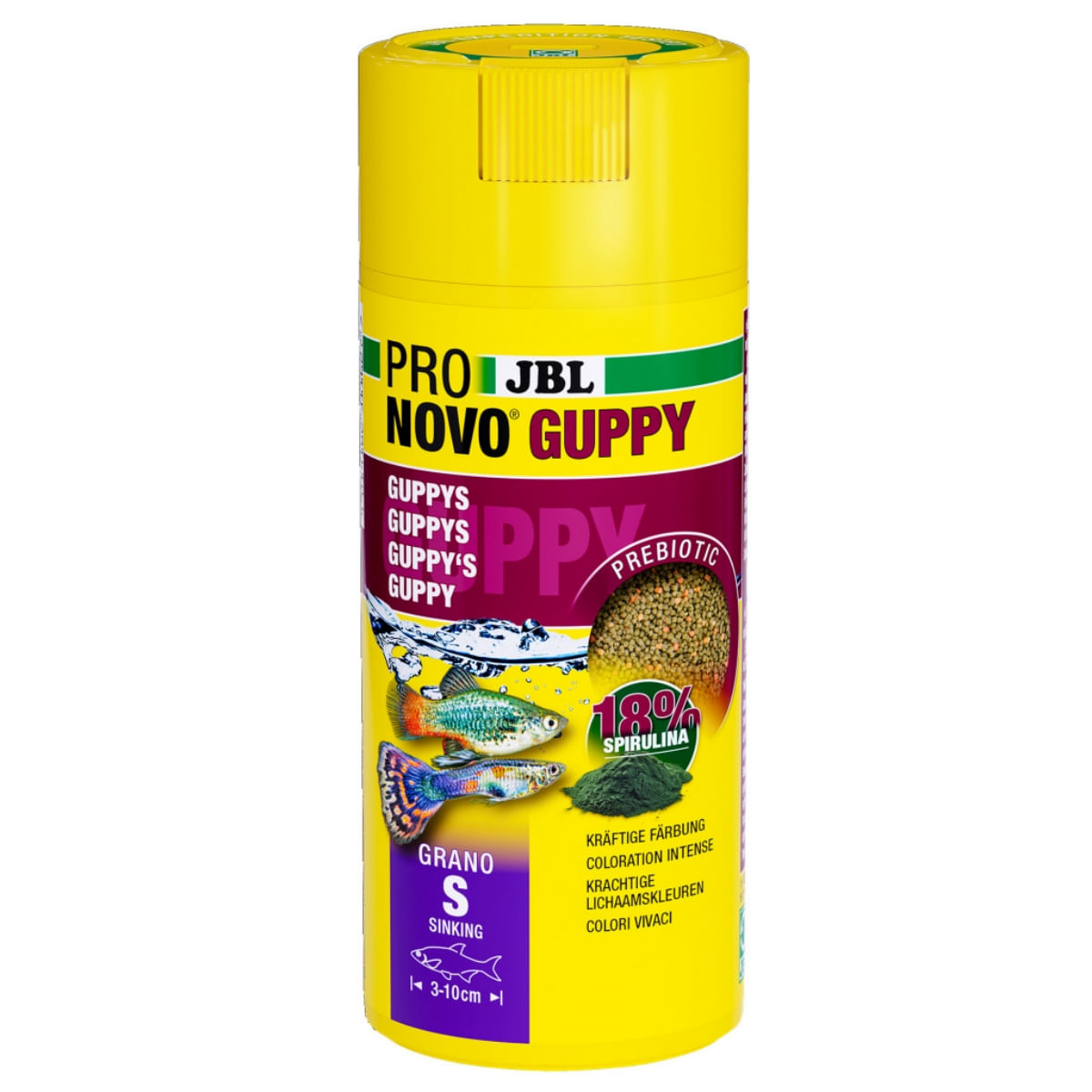 JBL Pronovo Guppy Grano S Click, 250ml