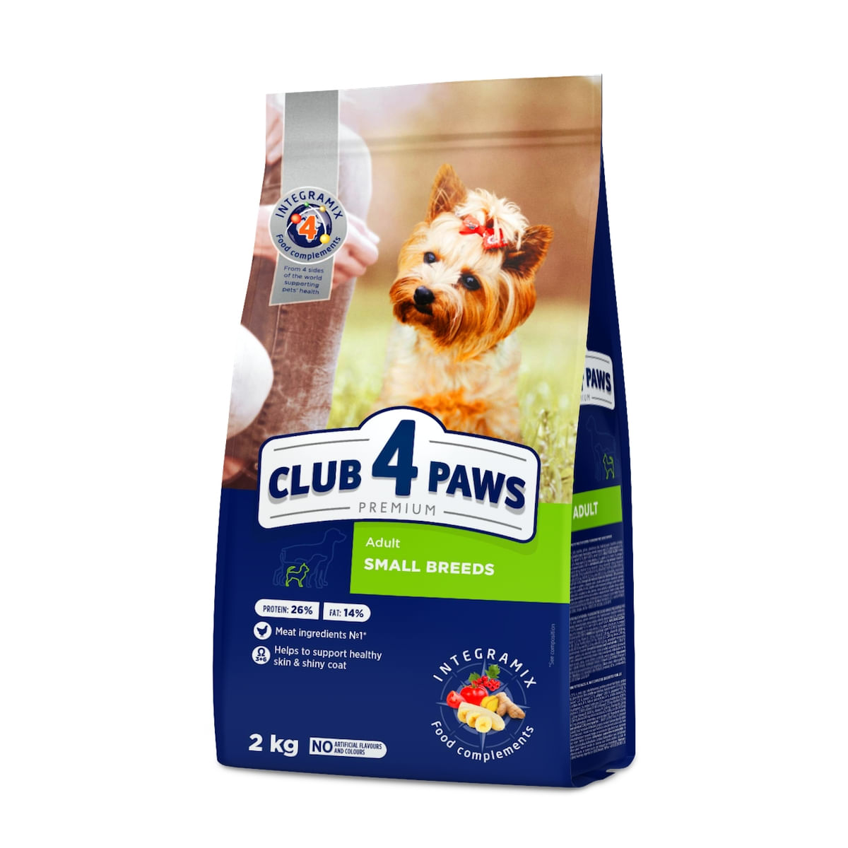 CLUB 4 PAWS Premium, XS-S, Pui, hrană uscată câini, 2kg - 4 | YEO