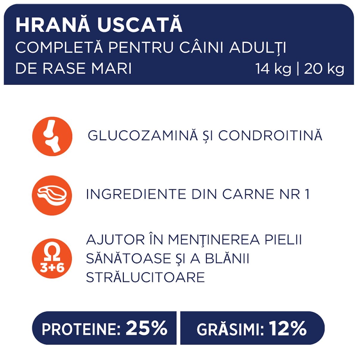 CLUB 4 PAWS Premium, L-XL, Pui, hrană uscată câini, 14kg - 4 | YEO