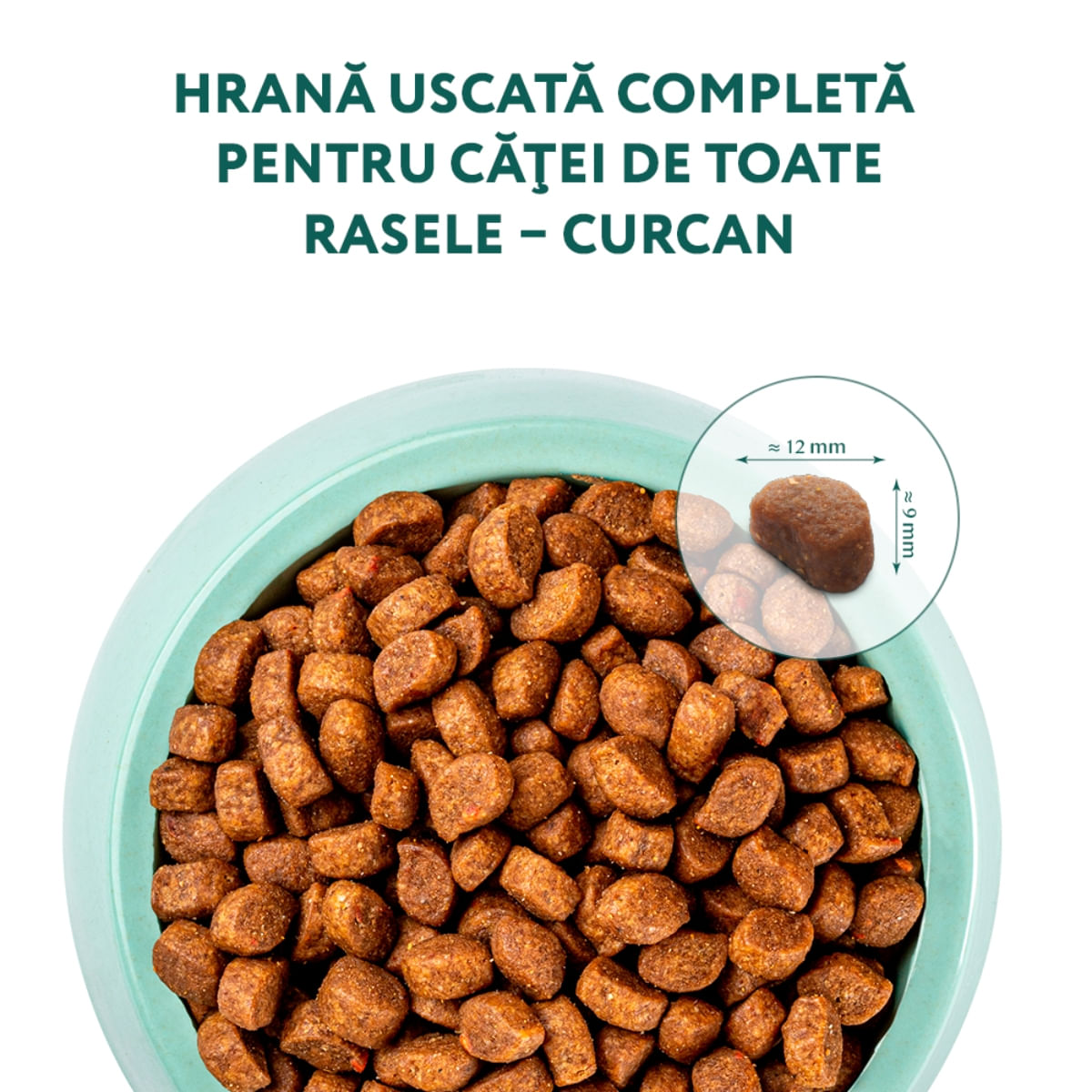 OPTIMEAL Junior, Curcan, hrană uscată câini junior OPTIMEAL Junior, XS-XL, Curcan, hrană uscată câini junior, 1.5kg - 4 | YEO