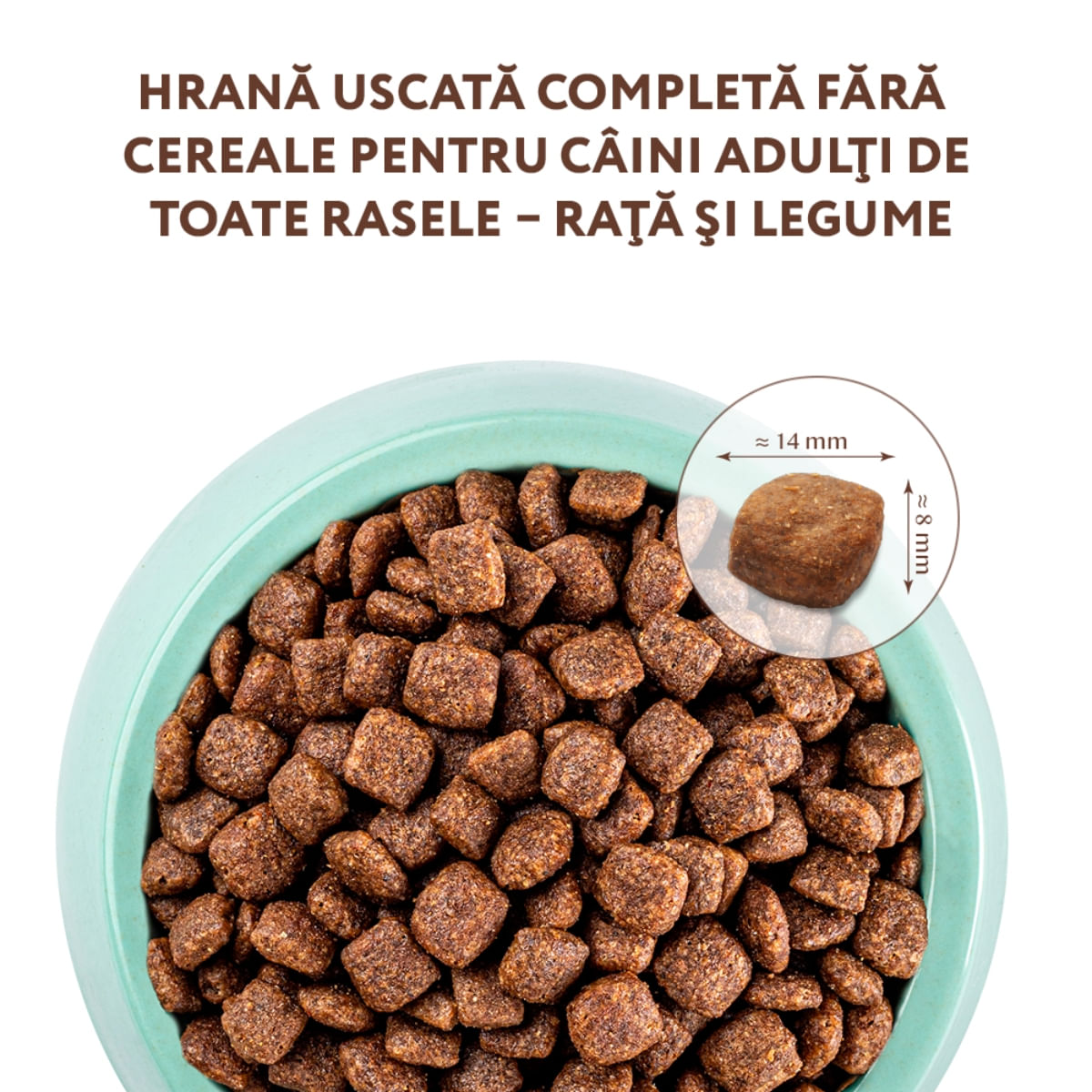 OPTIMEAL, Rață cu Legume, hrană uscată fără cereale câini OPTIMEAL, XS-XL, Rață și Legume, hrană uscată fără cereale câini, 1.5kg - 4 | YEO