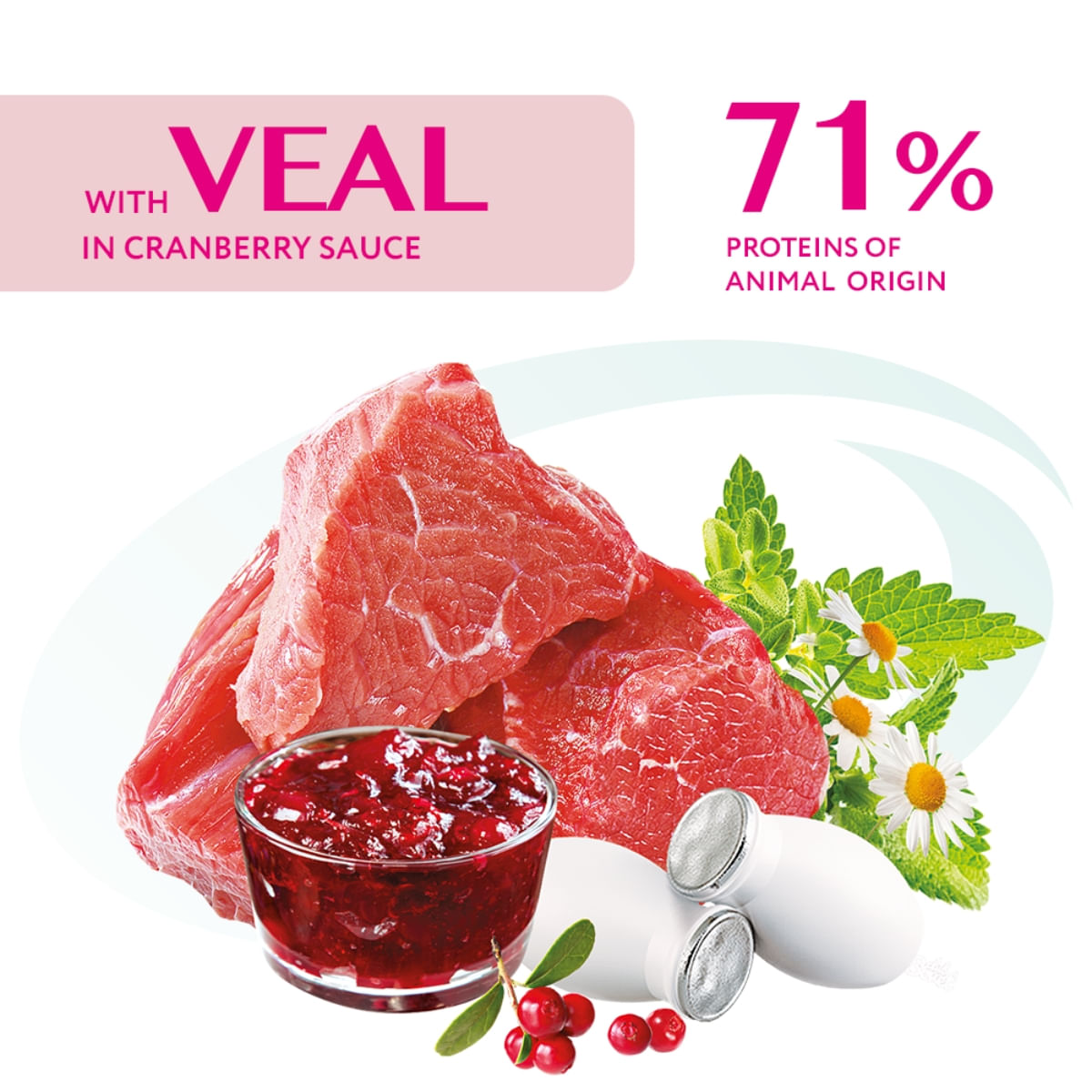 OPTIMEAL, Vită cu Merișoare, hrană umedă pisici, (în sos) OPTIMEAL, Vită cu Merișoare, pachet economic plic hrană umedă pisici, (în sos), 85g x 12