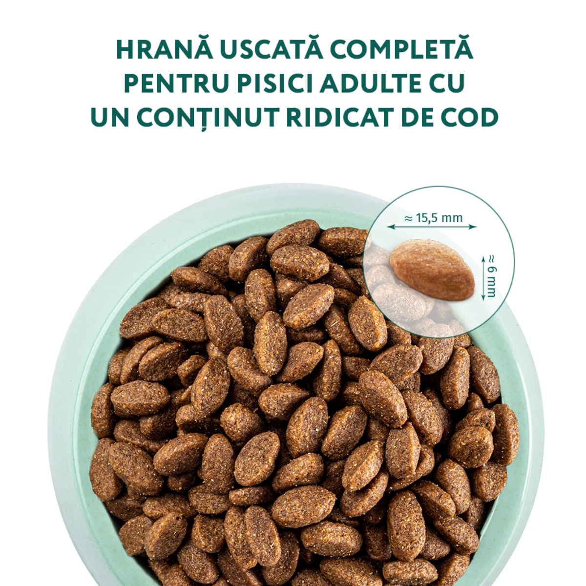 OPTIMEAL Extra Shine, Cod, hrană uscată pisici, piele și blană OPTIMEAL Extra Shine, Cod, hrană uscată pisici, piele & blană, 4kg