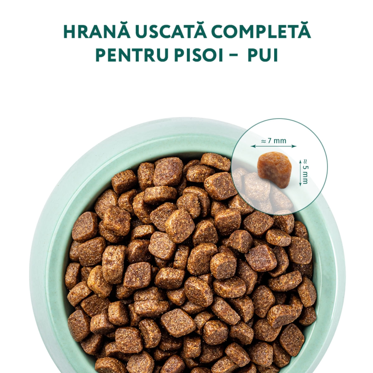 OPTIMEAL Kitten, Pui, hrană uscată pisici junior, 700g