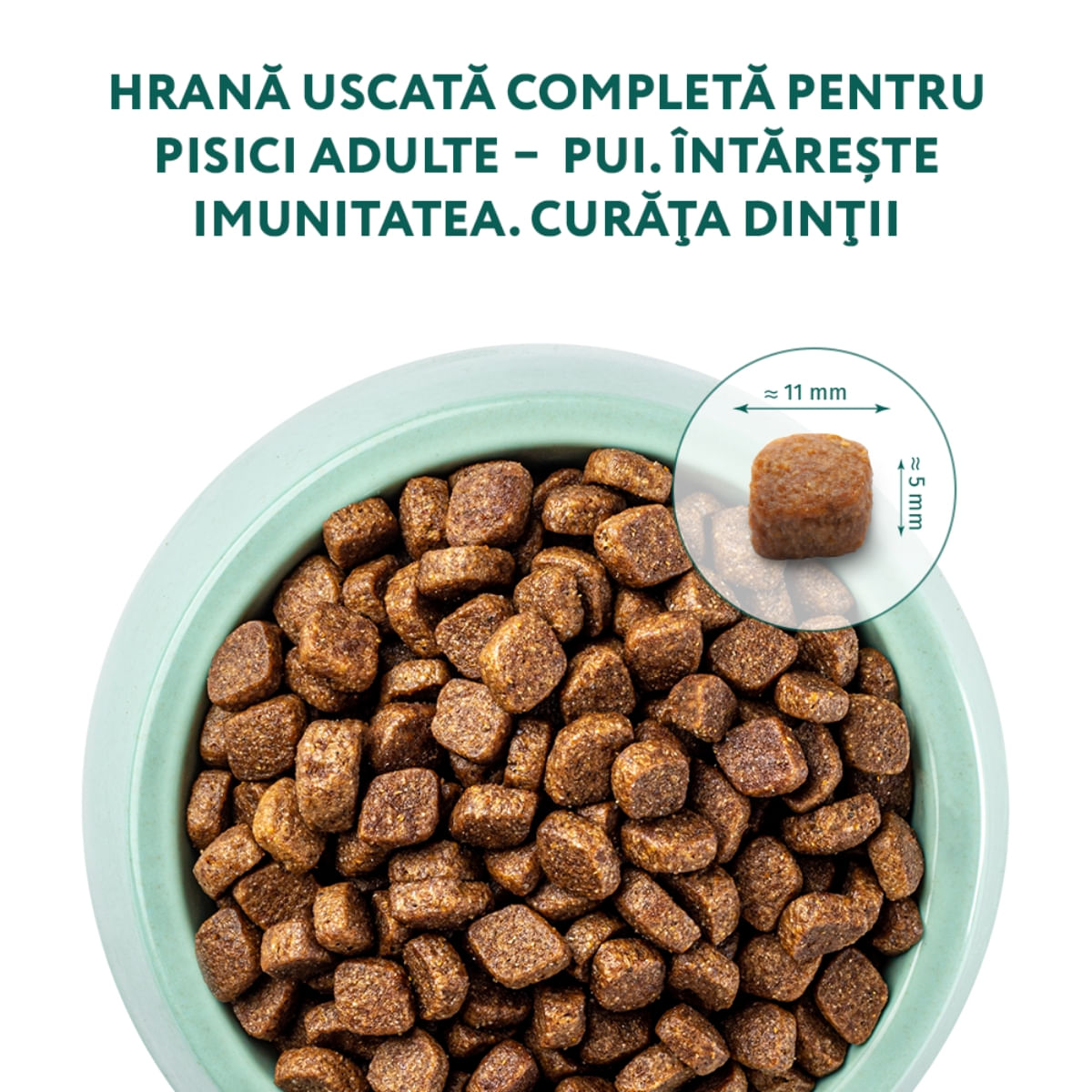 OPTIMEAL, Pui, hrană uscată pisici, 1.5kg