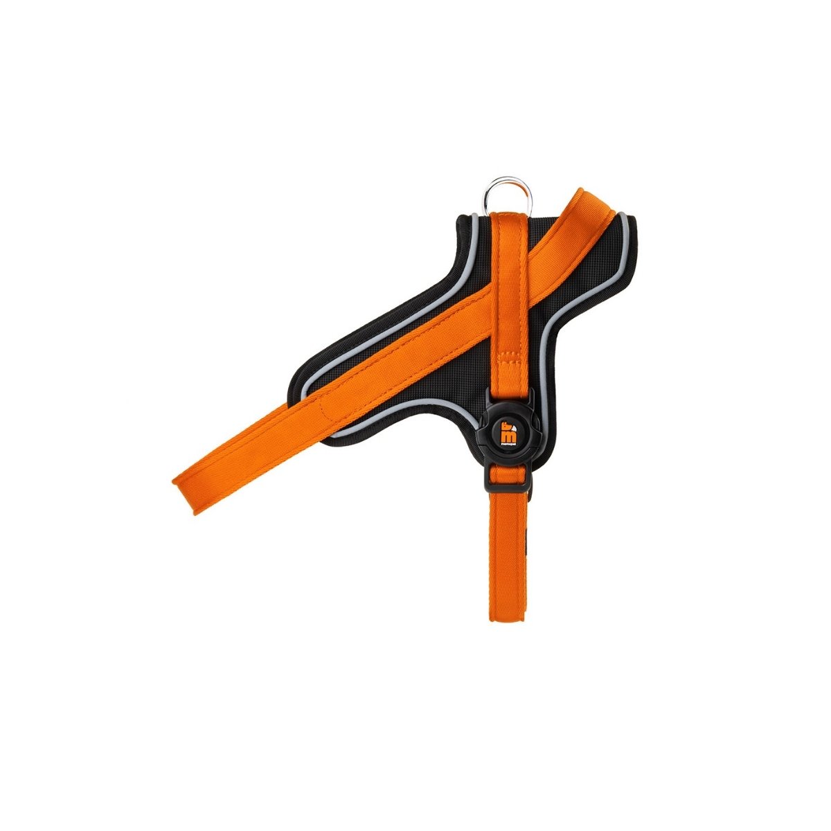 MYFAMILY Memopet, ham câini MYFAMILY Memopet, ham cu NFC câini, textil, L, 60-80cm, orange