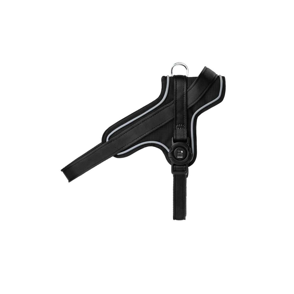 MYFAMILY Memopet, ham câini MYFAMILY Memopet, ham cu NFC câini, textil, XL, 79-90cm, negru