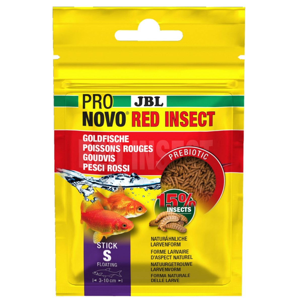 JBL Pronovo Red Insect Stick S, 20ml - 1 | YEO