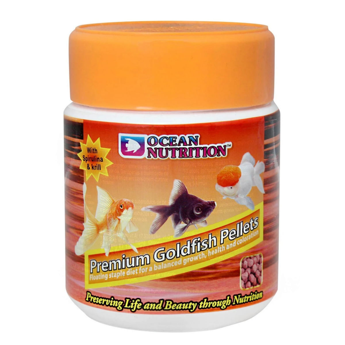 OCEAN NUTRITION Premium Goldfish Pellets, 240g