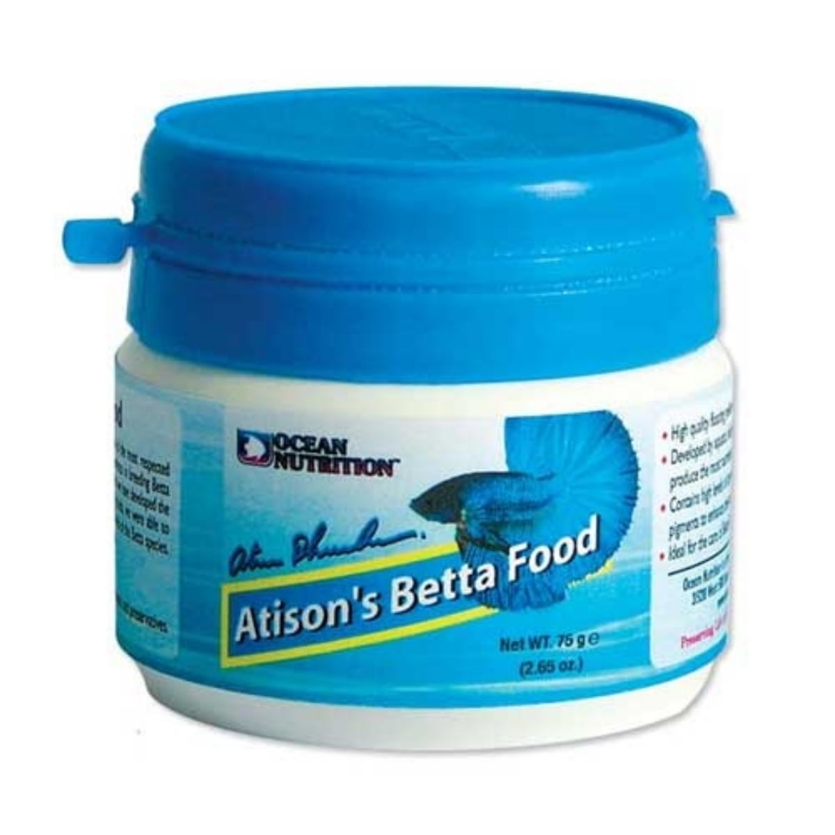 OCEAN NUTRITION Atisons Betta Food (+/-1.5mm), 75g