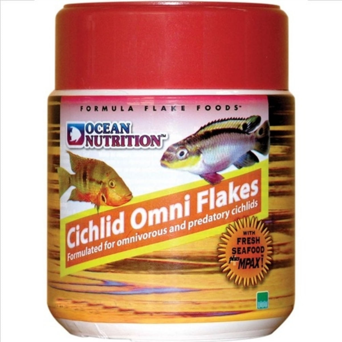 OCEAN NUTRITION Cichlid Omni Flakes, 34g - 1 | YEO