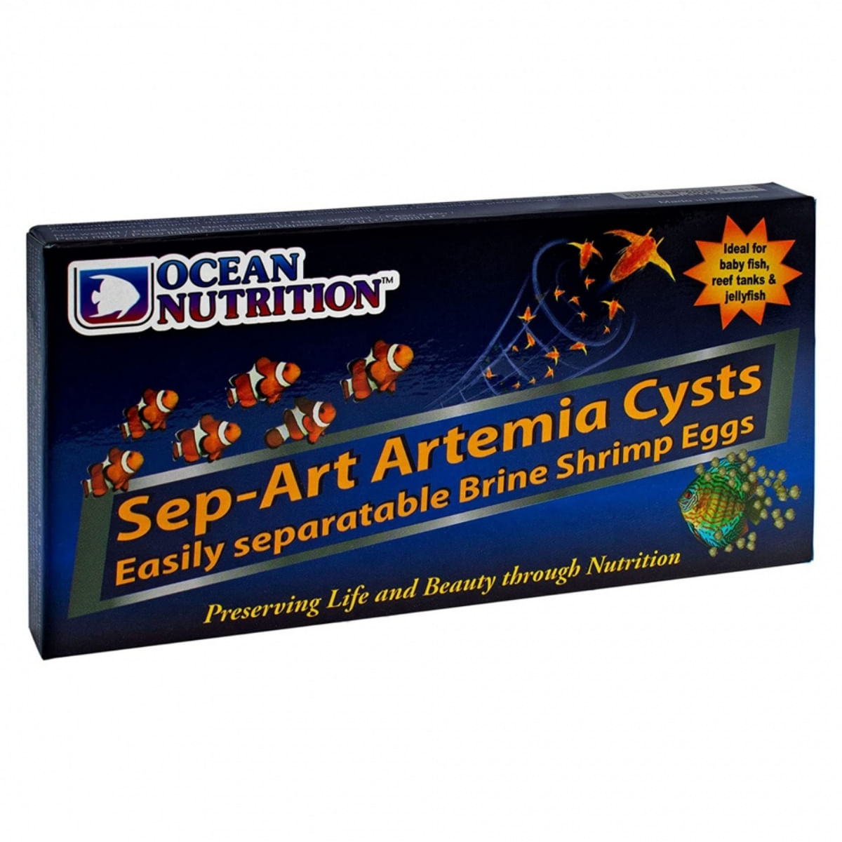 OCEAN NUTRITION Sep-Art Artemia Cysts Box, 25g - 1 | YEO