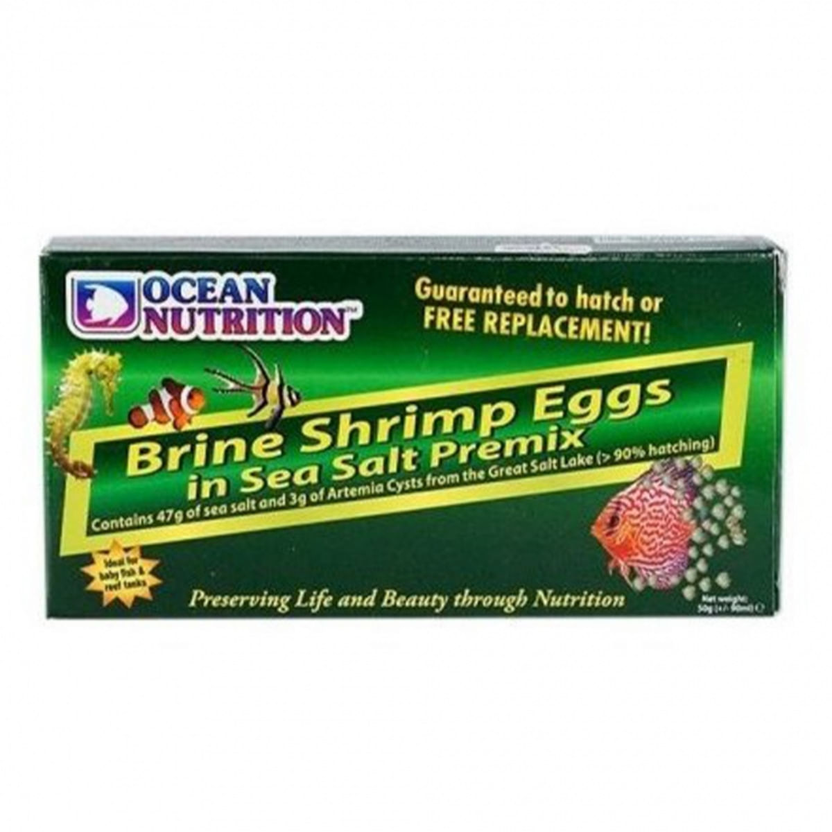 OCEAN NUTRITION Gsl Brine Shrimp Pre-Mix Box, 50g - 1 | YEO