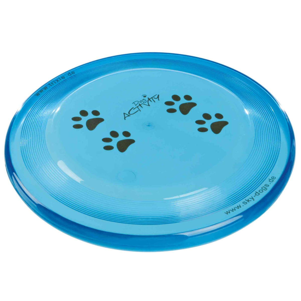 TRIXIE Activity, jucărie disc frisbee câini, plastic, 19cm, multicolor - 1 | YEO