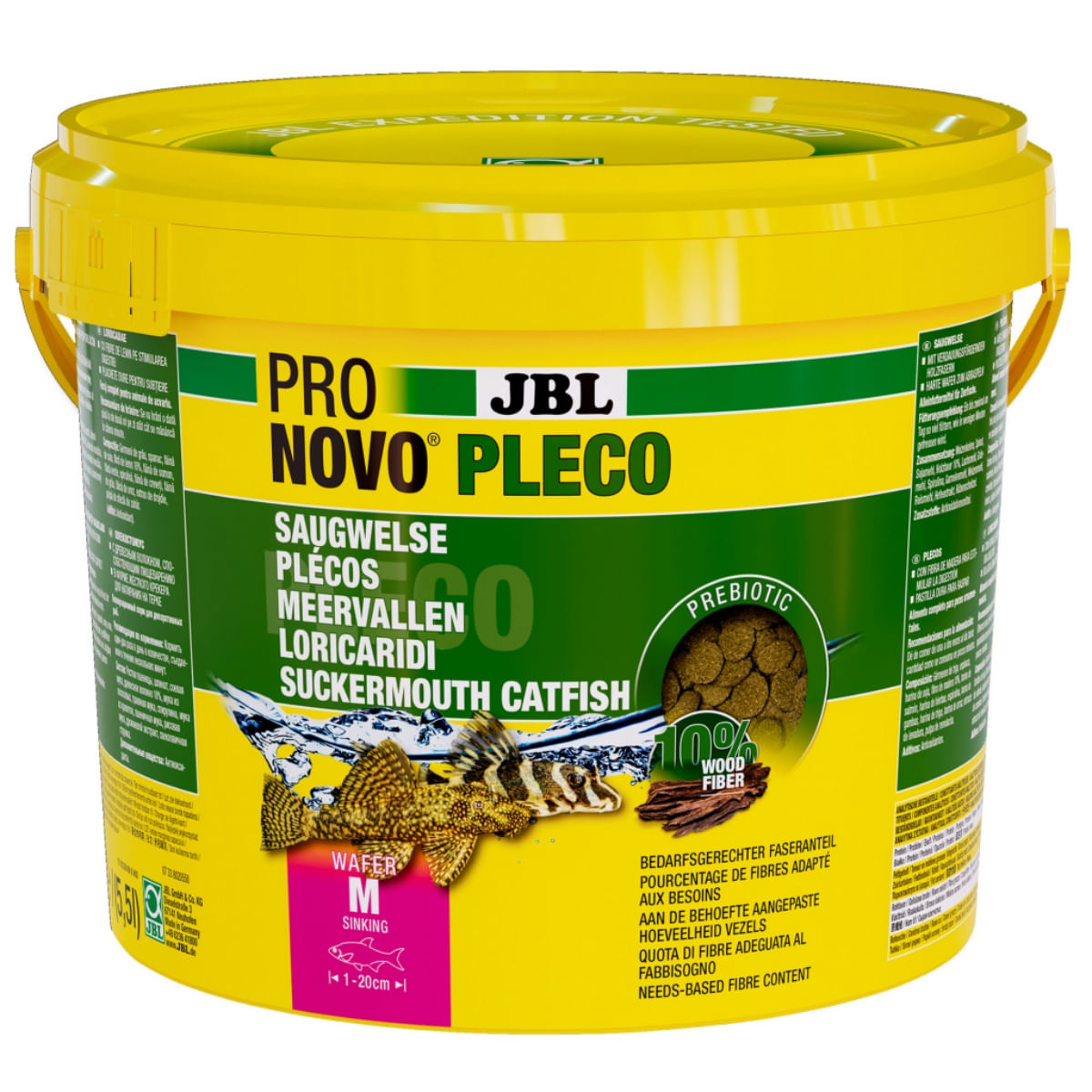 JBL Pronovo Pleco Wafer M, 5.5l