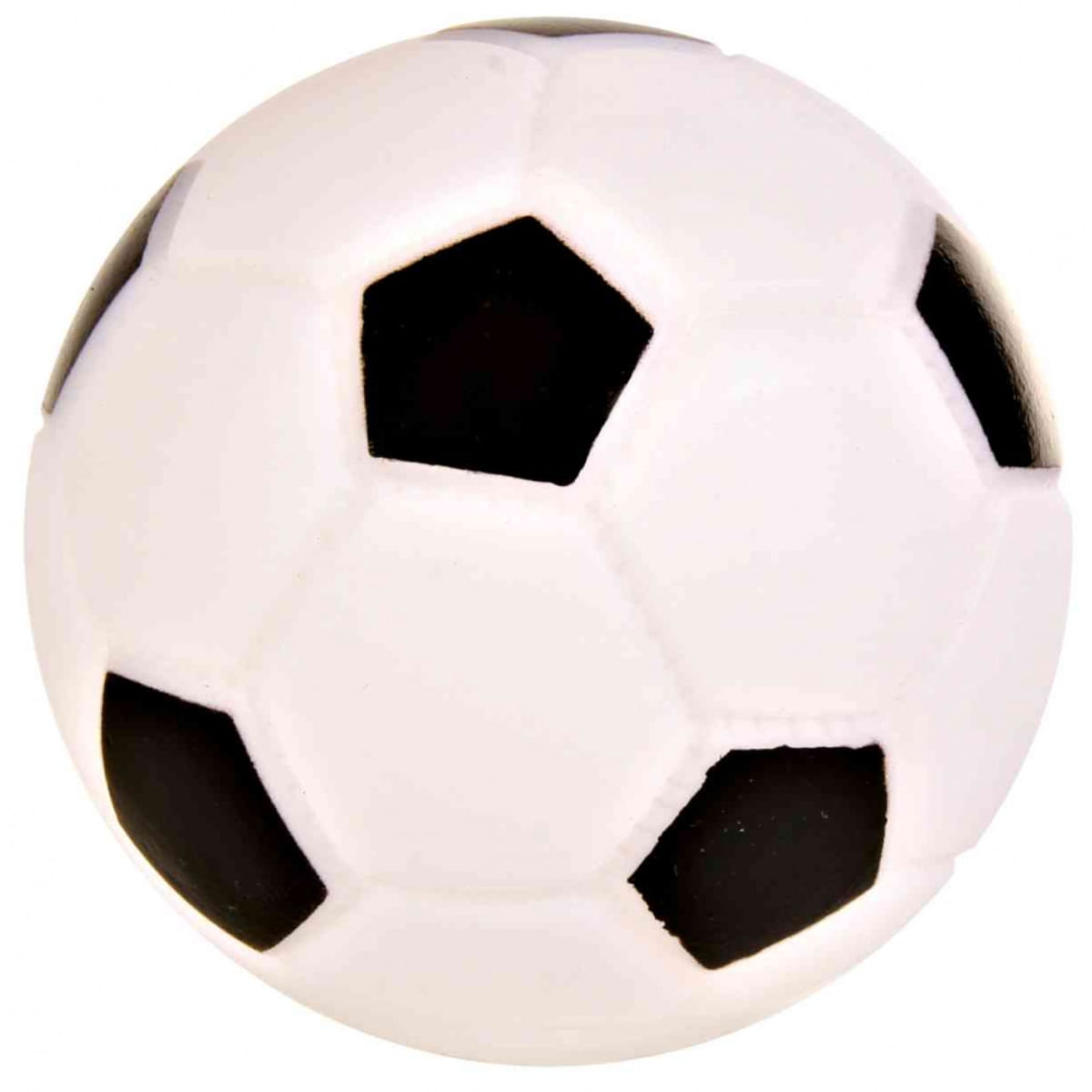 Trixie, jucărie minge fotbal câini, cu sunet, Vinil, 8cm, multicolor