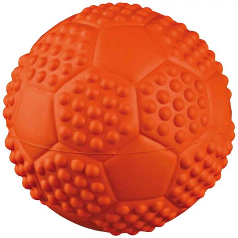 Trixie, jucărie minge sport câini, cu sunet, cauciuc natural