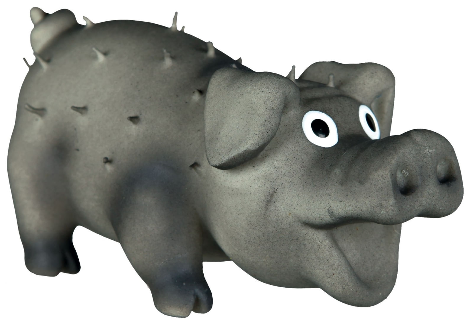 Trixie, jucărie porc cu țepi câini, cu sunet, latex, 10cm, multicolor