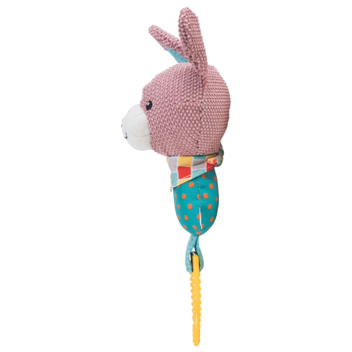 Trixie, jucărie iepuraș câini junior, cu sunet, pluș, 23cm, multicolor