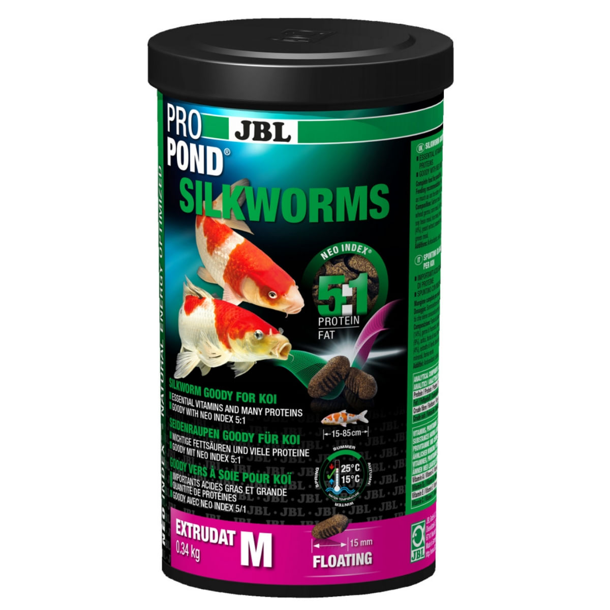 JBL Propond Silkworms M, 340g - 1 | YEO