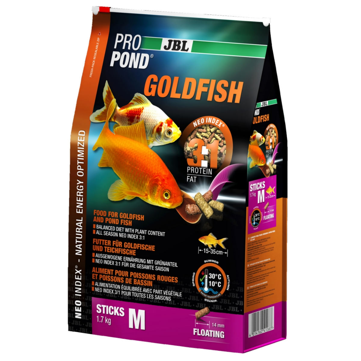 JBL Propond Goldfish M, 1.7kg - 1 | YEO