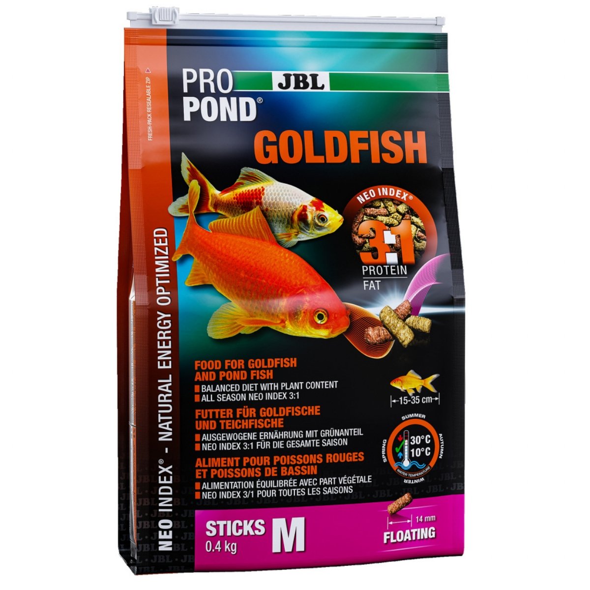 JBL Propond Goldfish M, 400g