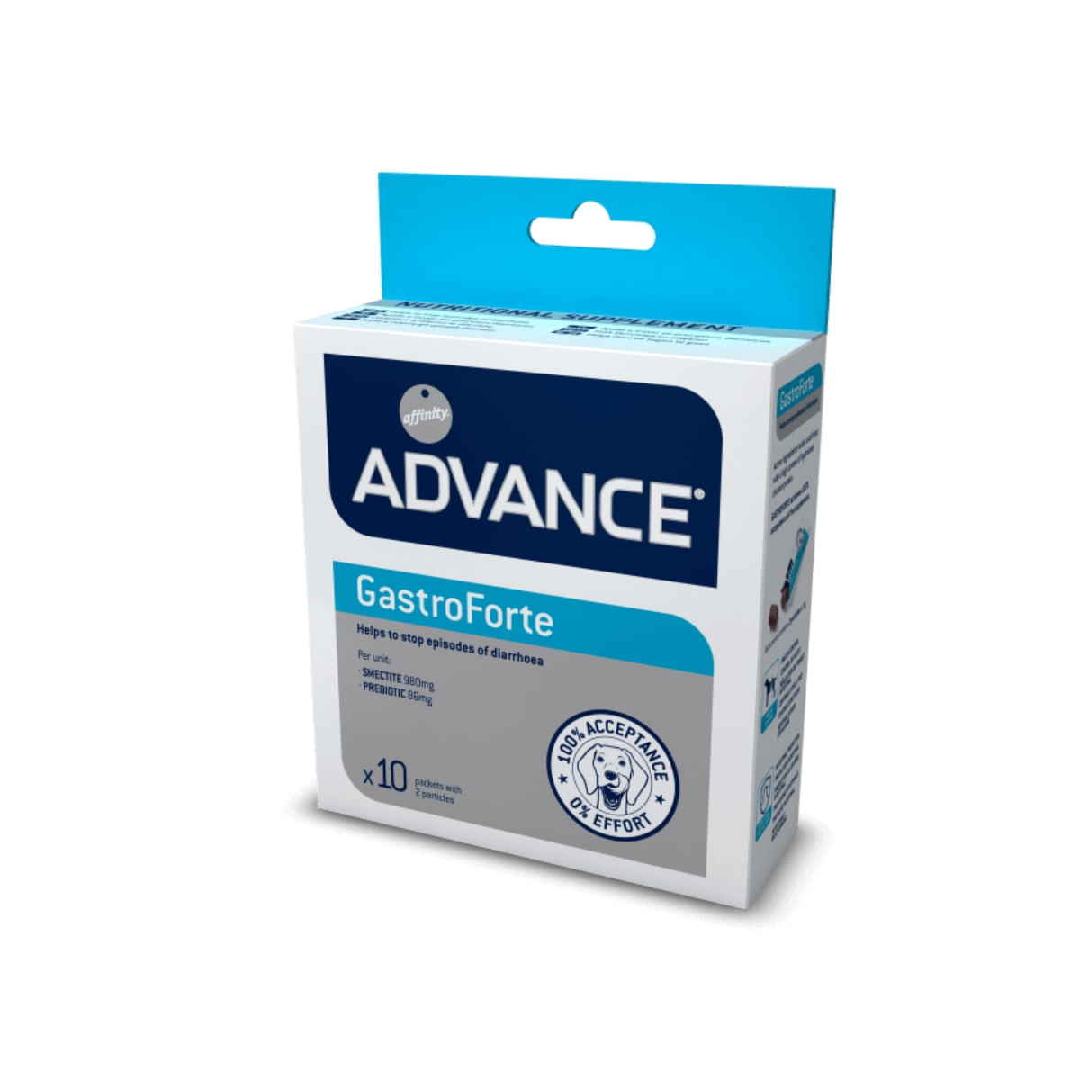 ADVANCE Veterinary Diets Gastroforte, supliment sistem digestiv & probiotice câini,100g - 2 | YEO