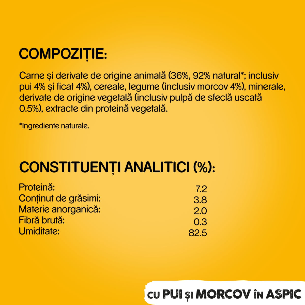 PEDIGREE, XS-XL, Pui și Morcov, conservă hrană umedă câini, (în aspic), 1200g - 3 | YEO