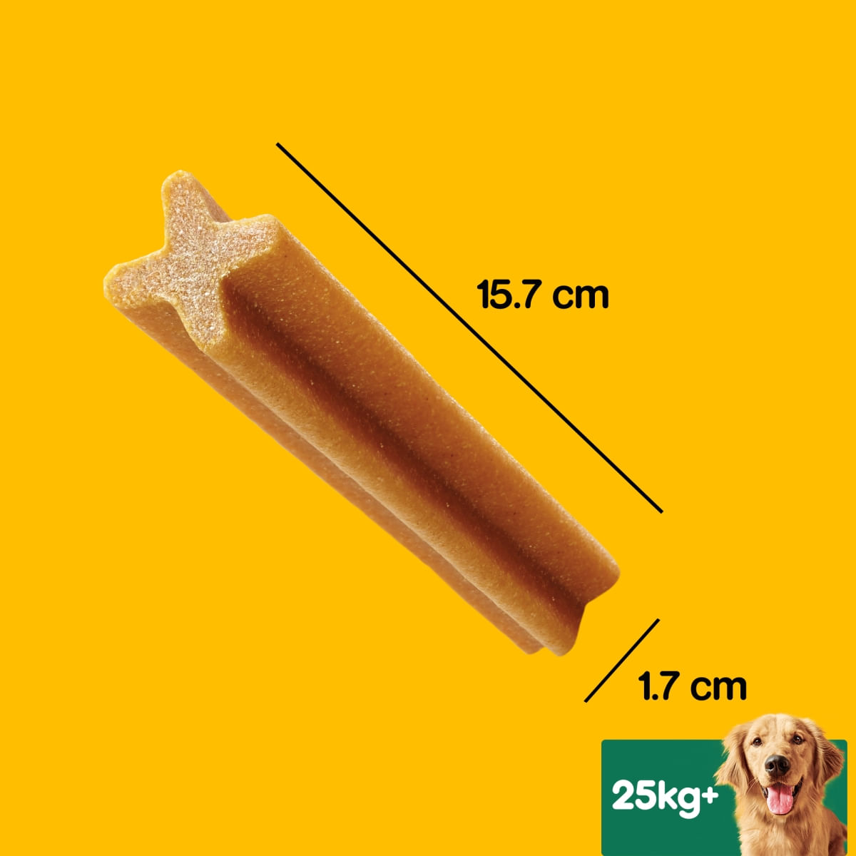 PEDIGREE DentaStix, L-XL, megapack recompense câini, 7buc x 8, 2.16kg - 3 | YEO