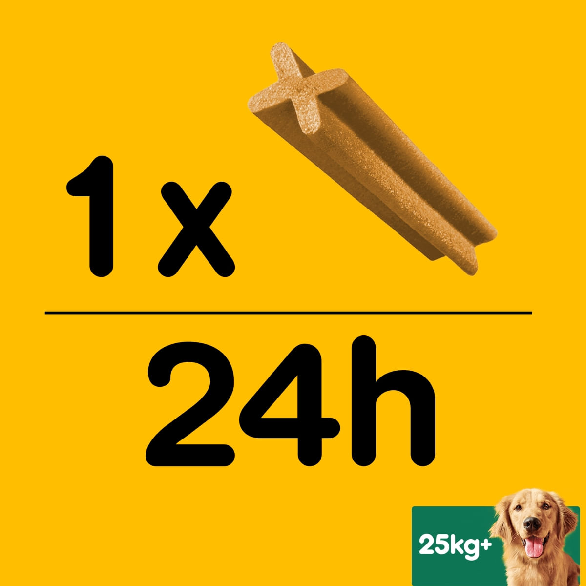 PEDIGREE DentaStix, L-XL, megapack recompense câini, 7buc x 8, 2.16kg