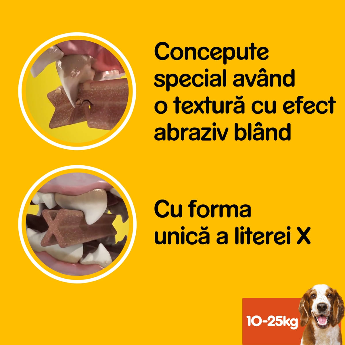 PEDIGREE DentaStix, M, megapack recompense câini, 7buc x 8, 1.44kg
