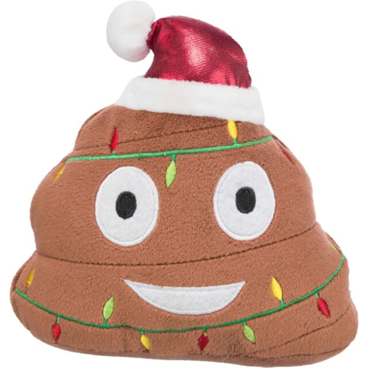 TRIXIE Christmas Xmas Emoticon, jucărie de pluș câini, XS-XL, poliester, cu sunet, activități fizice, maro, 17 cm - 1 | YEO