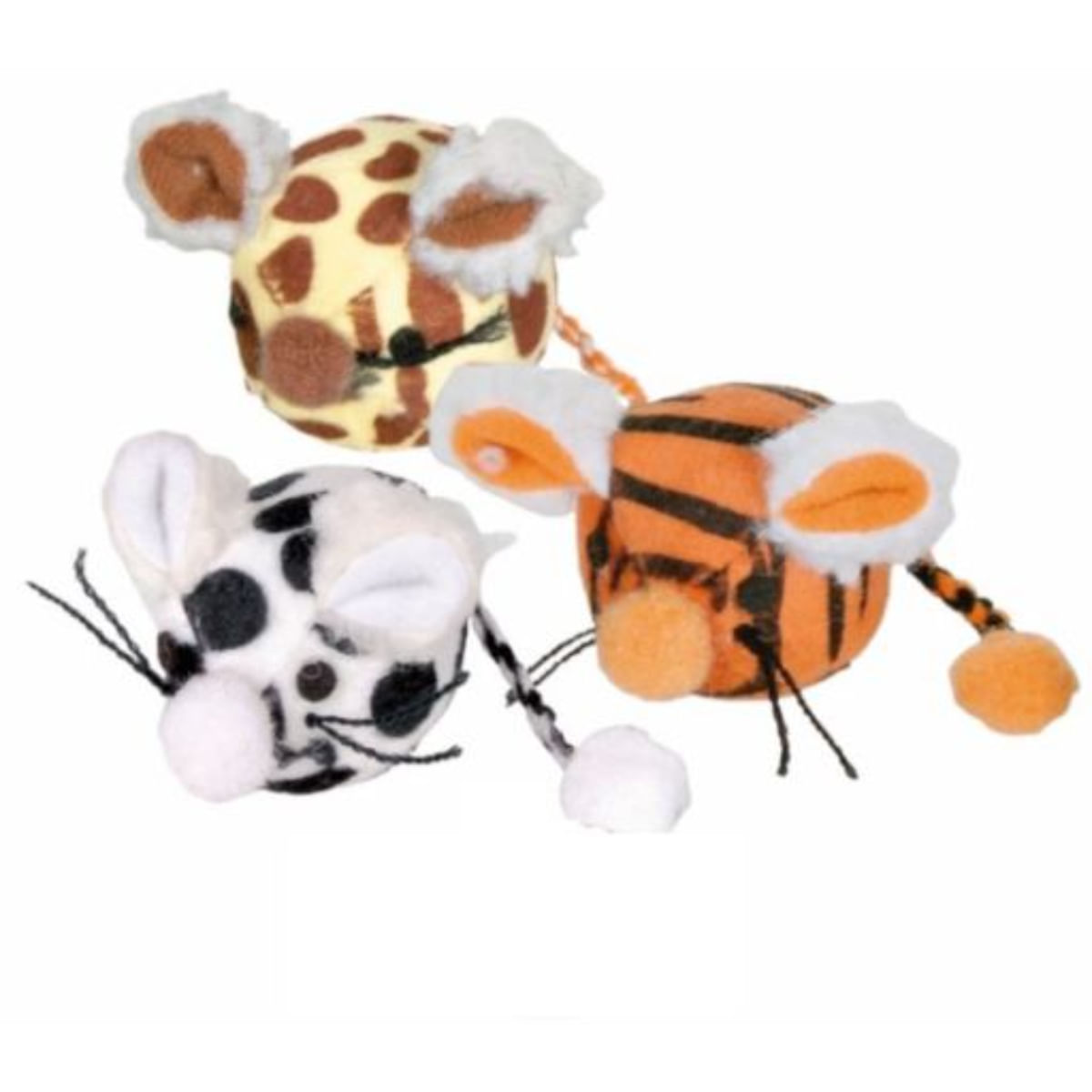 Trixie, jucărie animăluțe, pisici, pluș, multicolor, 4.5cm - 1 | YEO