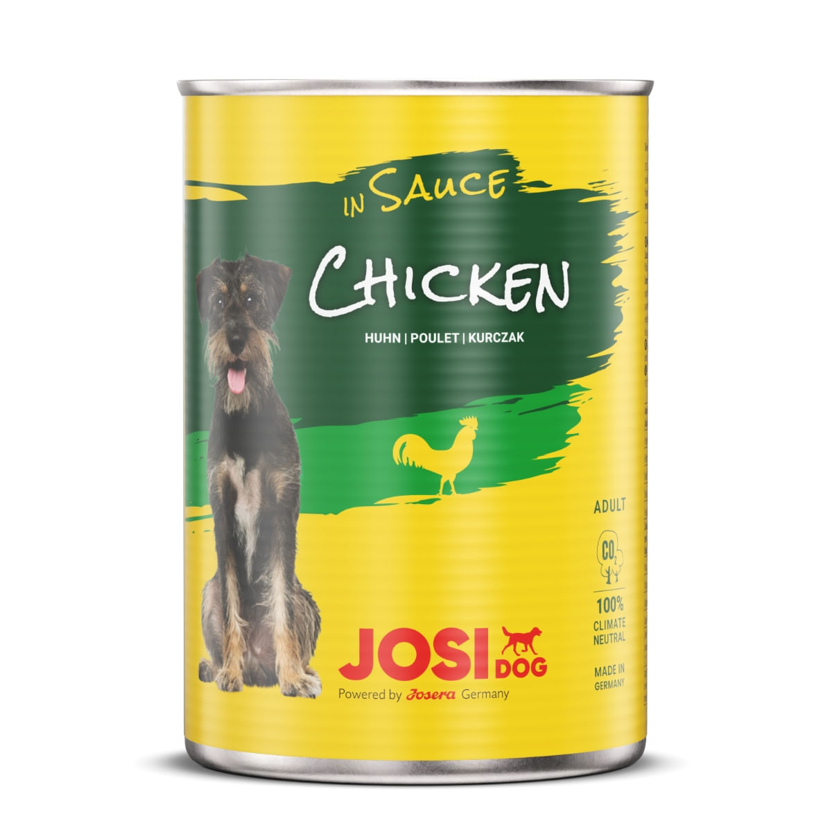 JOSIDOG, Pui, conservă hrană umedă câini, (în sos), 415g x 12 - 1 | YEO