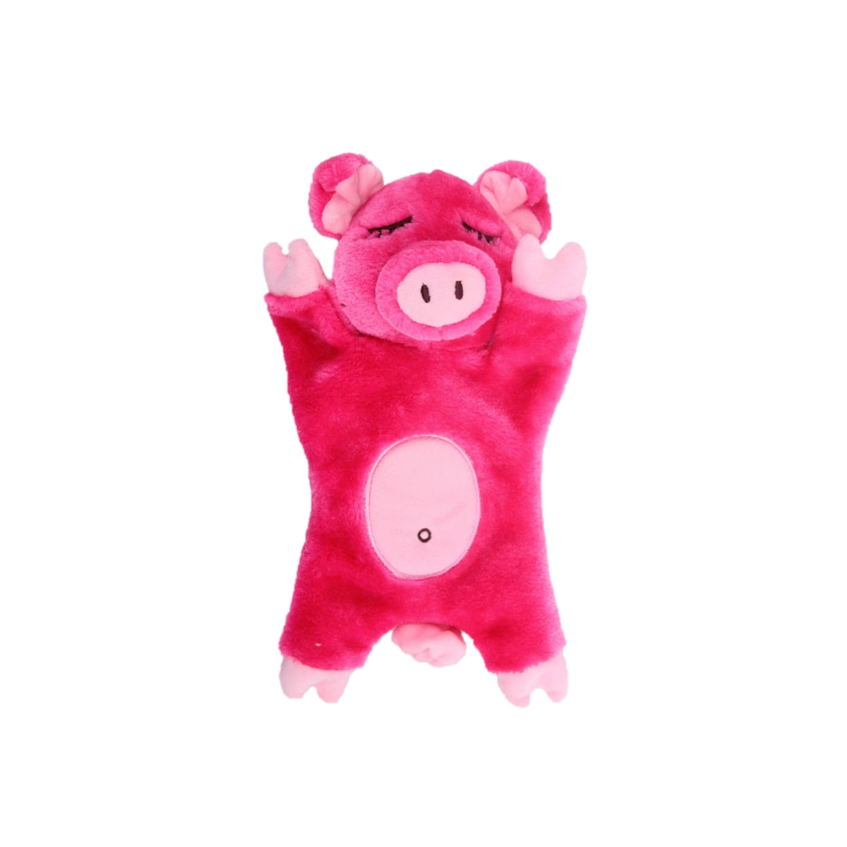 ALL FOR PAWS Snoring Cuddler Pig, jucărie de pluș pisici, pluș, cu sunet, roz, 27 cm - 1 | YEO