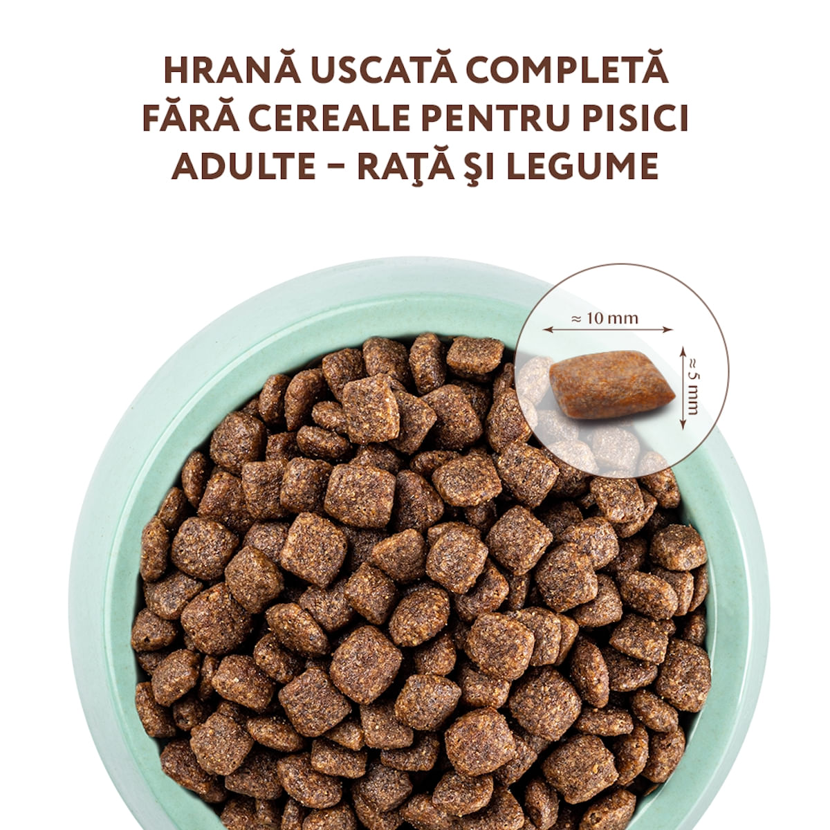 OPTIMEAL, Rață și Legume, hrană uscată fără cereale pisici, 300g