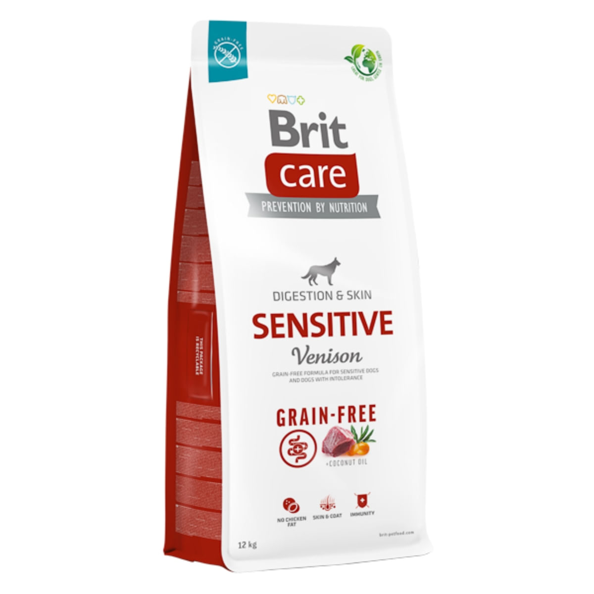 BRIT Care Sensitive, XS-XL, Vânat, hrană uscată fără cereale câini, sistem digestiv, 12kg - 1 | YEO