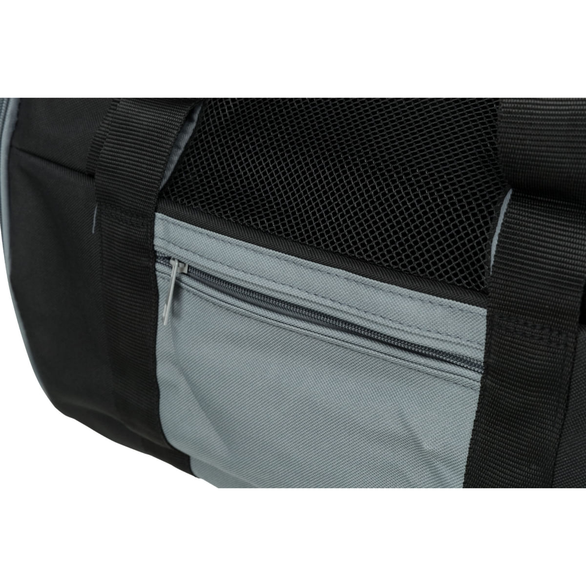 TRIXIE Connor, rucsac transport câini și pisici, XS-S(max. 8kg), nylon, deschidere laterală, cu curea de umăr, negru și gri, 42 x 30 x 21 cm