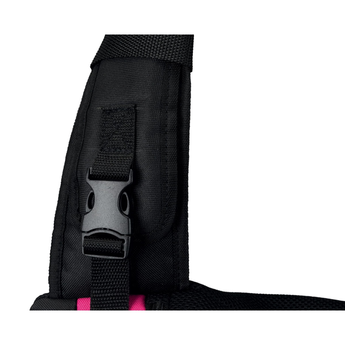 TRIXIE Sling, geantă transport câini și pisici, XS(max. 5kg), poliester, deschidere superioară, cu curea de umăr, roz și negru, 50 x 25 x 18 cm