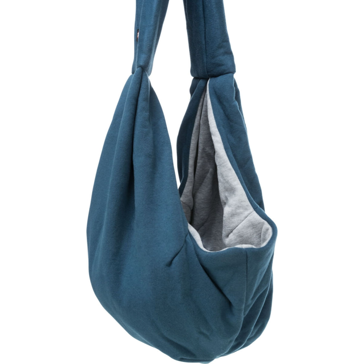 TRIXIE Junior, geantă transport câini, XS(max. 5kg), textil, deschidere superioară, albastru și gri, 22 x 20 x 60 cm