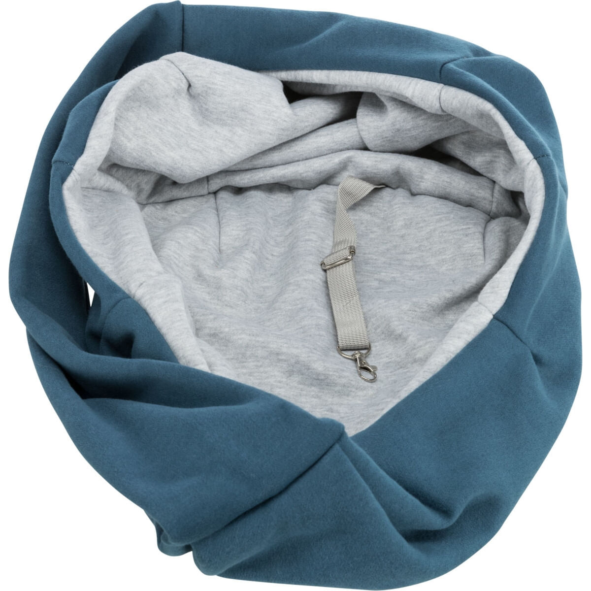 TRIXIE Junior, geantă transport câini, XS(max. 5kg), textil, deschidere superioară, albastru și gri, 22 x 20 x 60 cm